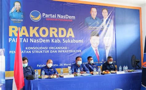 Hasil Rakorda Dpd Partai Nasdem Kabupaten Sukabum Bacaleg Kami Siap