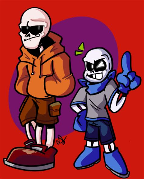 Underswap Papyrus And Sans By Thedman212 On Newgrounds