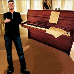 MUSIK STARS George Michael compró piano con el cual se compuso