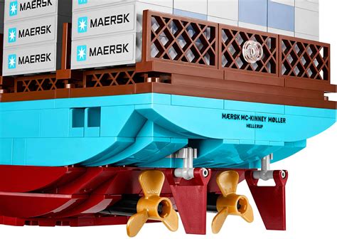 Maersk Line Triple E Lego Set Advanced Models Netbricks Rent