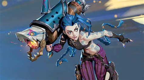 Arcane Jinx Lol League Of Legends Game Art 4k Hd Wallpaper