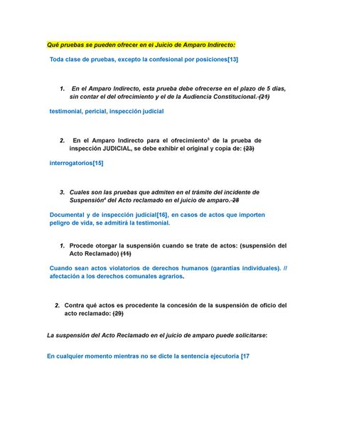 Qué pruebas se pueden ofrecer en el Juicio de Amparo Indirecto 21