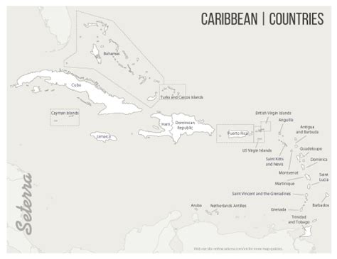 Caribbean Countries Map Quiz