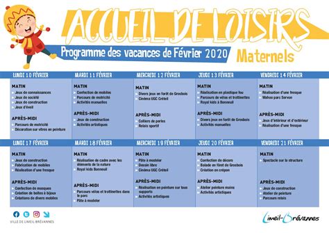 Calaméo Programme vacances des Accueils de Loisirs Février 2020