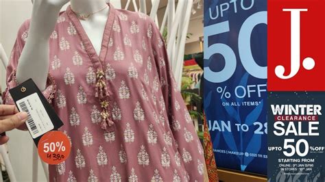 J Sale Flat Off Ll J Junaid Jamshed Winter Gala Sale Part