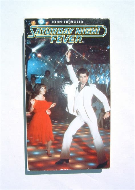 Saturday Night Fever Vhs Paramount Classic Movie With Etsy