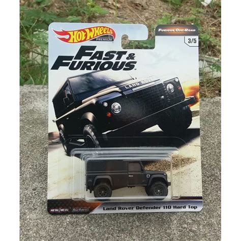 Jual Hot Wheels Premium Fast And Furious Land Rover Defender Hard