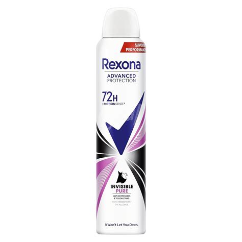 Rexona Desodorante En Spray Antitranspirante Invisible Pure H