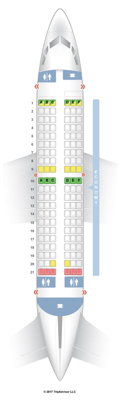 Seatguru Seat Map Utair Aviation Boeing 737 500 735