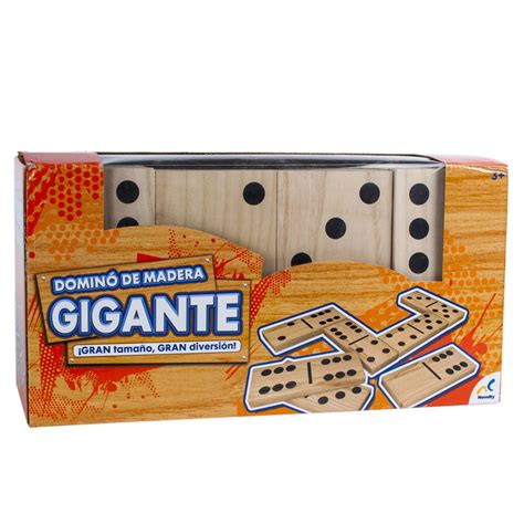 Juego De Mesa Domino Gigante De Madera Novelty