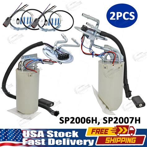 2pcs Front And Rear Fuel Pump Assembly Set For Ford F 150 F 250 F 350 1992 1997 Us Ebay