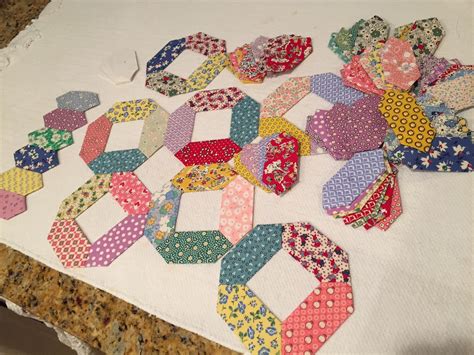 Elongated Hexagons For English Paper Piecing