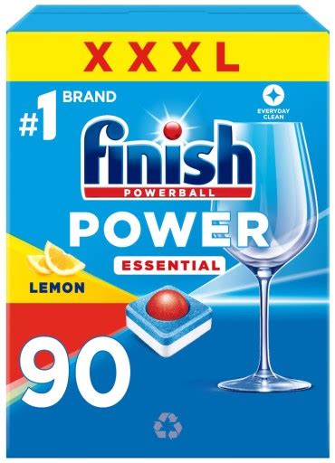 Finish Power Essential Tabletki Do Zmywarki Lemon Sztuk