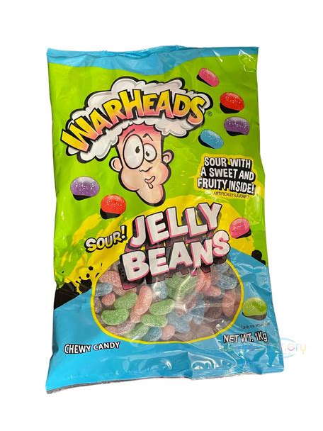 Warheads Sour Jelly Beans Kg Sweetsworld Chocolate Shop