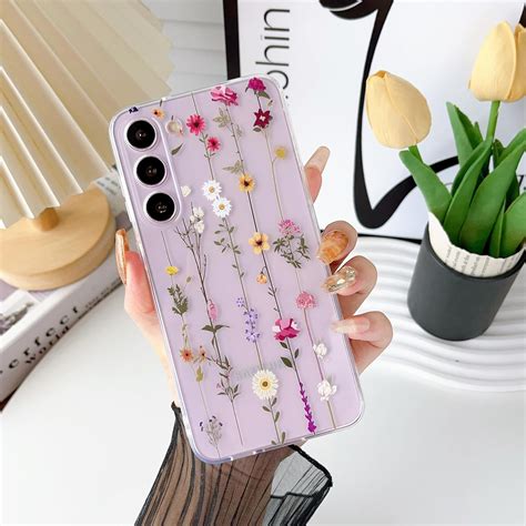 Ztofera Compatible With Samsung Galaxy S23 5g Case For Girls Women Soft Silicone Protective