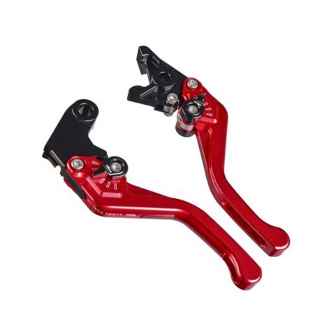 Bremshebel Kupplungshebel Set V3 Kurz Rot Triumph Street Triple 675 R