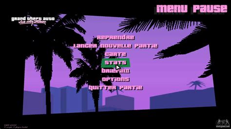 Vice City Stories Menu Mod For Gta Vice City