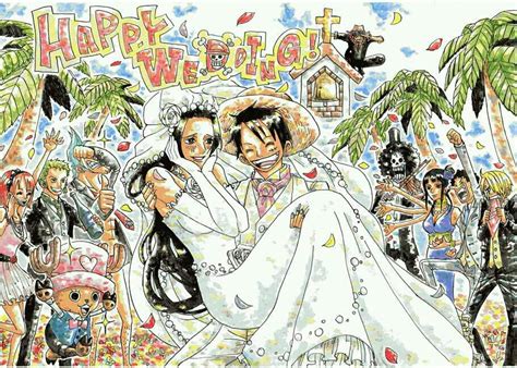 Luffy X Nami Wedding