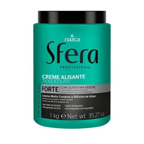 Creme Alisante Sfera Profissional Nazca Forte Tioglicolato de Amônia