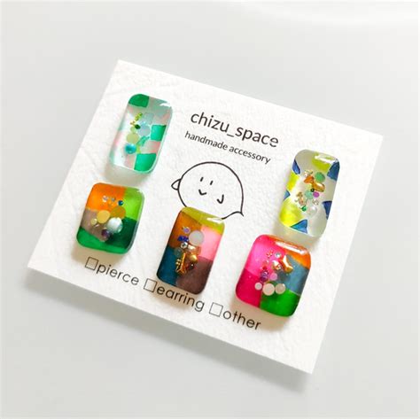 【sale】ハッピーバッグ 《a98》 ピアス（スタッド・一粒） Chizu 通販｜creema クリーマ