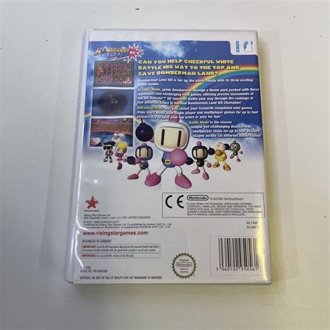 Bomberman Land Wii Nintendo Complete Manual Video Game Ebay