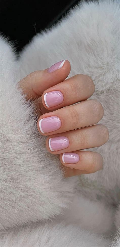 40 Spring Inspired Nail Designs Baby French Tip Nails