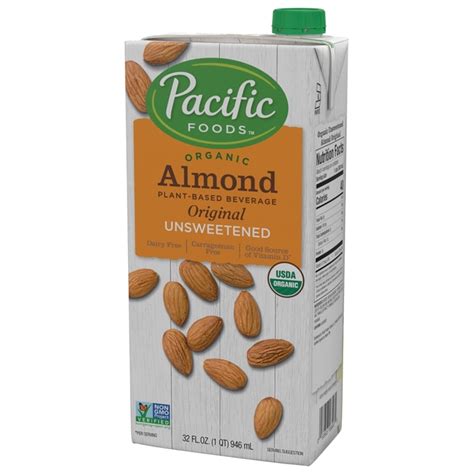 Pacific Organic Almond Non Dairy Beverage Us Foods Chef Store