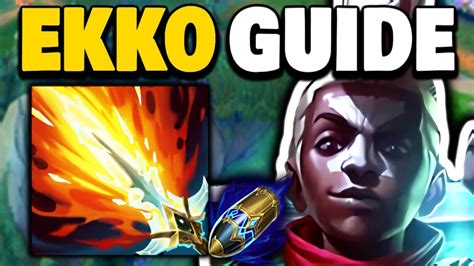 How To Get Ahead And Shot On Ekko Jungle Ekko Jungle Gameplay Guide