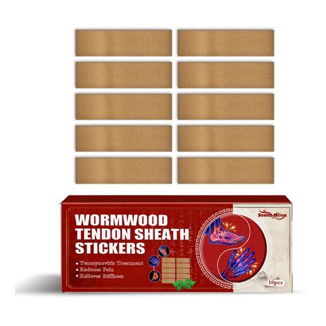 South Moon Wormwood Tendon Sheath Stickers Reduce Pain Relieve Stiffness Tenosynovitis Treatment ...