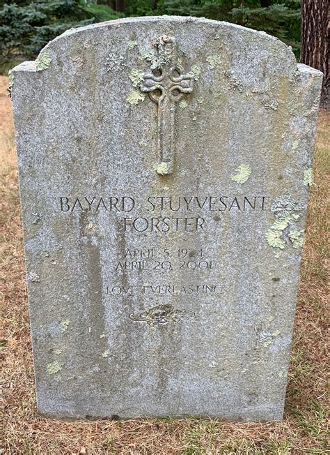 Bayard Stuyvesant Forster Find A Grave Memorial