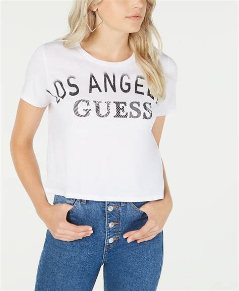 Guess Los Angeles Graphic T Shirt Macys