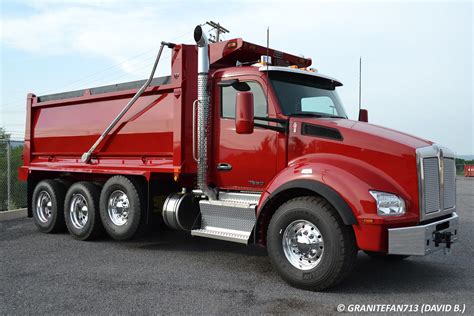 2015 Kenworth T880 Tri Axle Dump Truck Trucks Buses And Trains By Granitefan713 Flickr