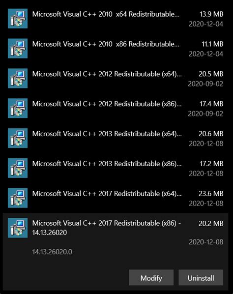 Failed Install Of Microsoft Visual C Redistributable 2015 Microsoft Community