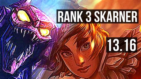 SKARNER Vs TALIYAH JNG Rank 3 Skarner 1000 Games 1 4M Mastery 7