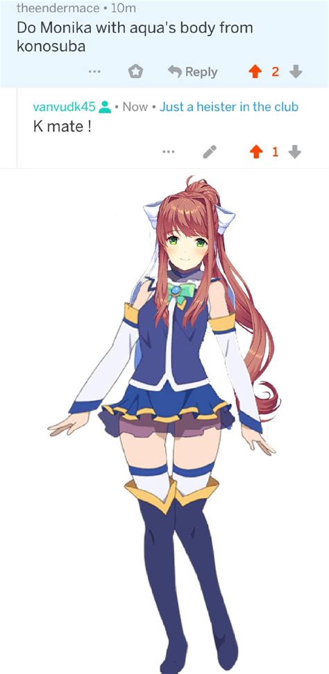 Monika returns... : r/DDLC