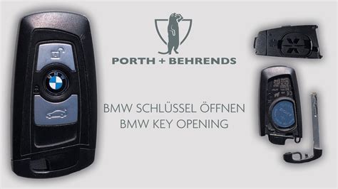 Bmw Schl Ssel Ffnen Bmw Key Opening Youtube