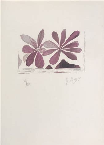 Fleurs De Lair Par Georges Braque Sur Artnet