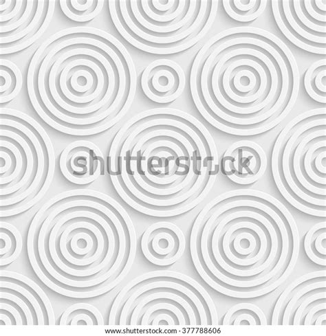 Seamless Circle Ring Pattern Vector Soft Stock Vector Royalty Free