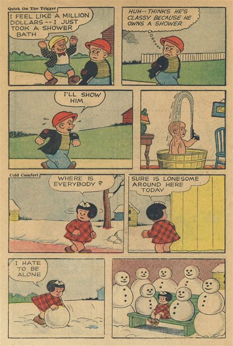 Four Color Shadows Nancy Ernie Bushmiller 1953