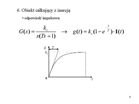 Teoria Sterowania Wykad 6 Charakterystyki Czasowe Obiektw Regulacji