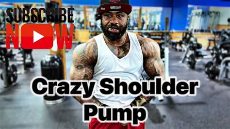 Crazy Shoulder Pump Baby Bouldershoulders Shoulderworkout YouTube