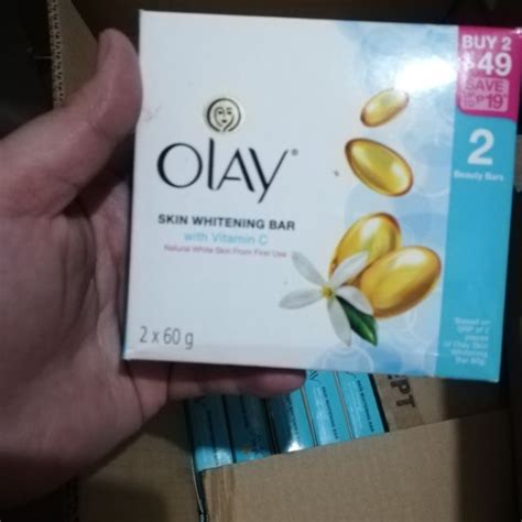 Olay Skin Whitening Bar With Vitamin C 2 Beauty Bars 2x60g Shopee