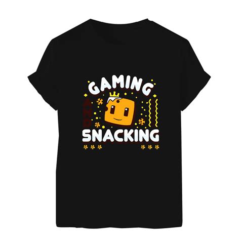 Acookiegod Merch T Shirt Gaming And Snacking Summer T Shirts Cute Logo