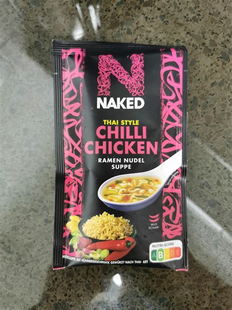 2576 Naked Noodle Thai Style Chilli Chicken Ramen Nudel Suppe