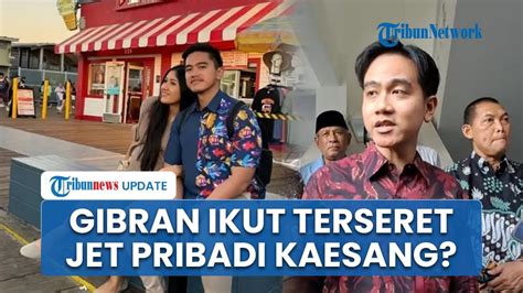 Gibran Disebut Terlibat Penggunaan Jet Pribadi Kaesang Petrus Tanda