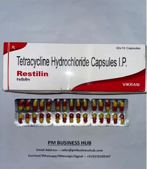 Tetracycline Hydrochloride Capsules Ip Mg Latest Price