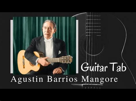 Guitar TAB Agustin Barrios Mangore El Sueño De La Muñequita