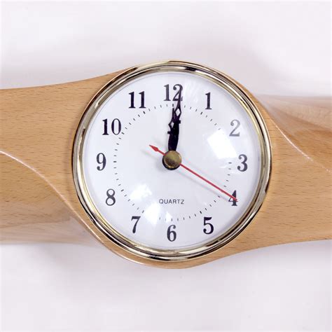 35.5 Inch Wooden Airplane Propeller Wall Clock - Original Beechwood Co ...