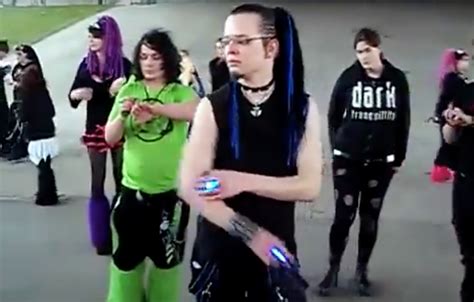 Cybergoth Dance Party Nowness