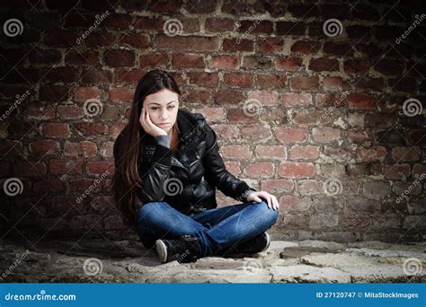 Adolescente Triste Image Stock Image Du Tristesse Panne